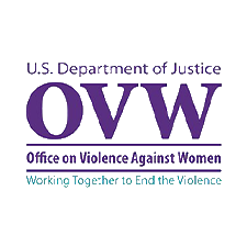 Department of Justice Office on Violence Against Women Logo